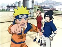Naruto and friends.